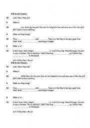 English Worksheet: simple present worksheet