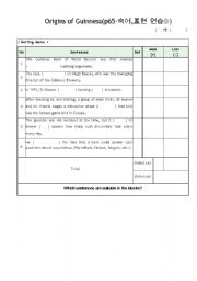 English Worksheet: betting game