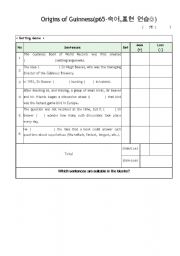 English worksheet: betting game