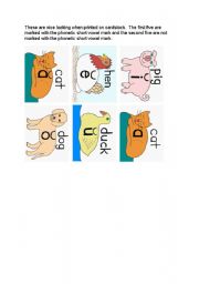 English Worksheet: flash-cards