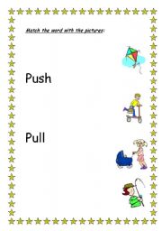 English Worksheet: forces 