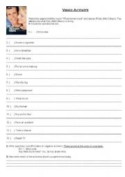 English Worksheet: Video Activity Present Perfect