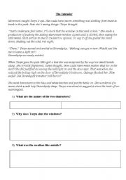 English Worksheet: Horror