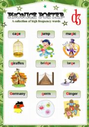 PHONICS POSTER 1