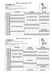 English Worksheet: What is Jenny going to do?