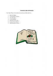 English Worksheet: Phrases and Sentences