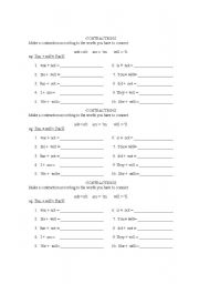 English worksheet: compound sentences