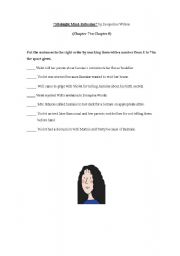 English worksheet: Midnight (by Jacqueline Wilson) Mind-Refresher 