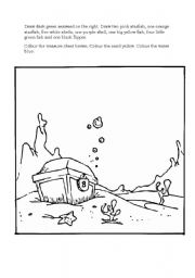 English Worksheet: At the seaside part 3