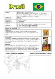 English Worksheet: Brazil