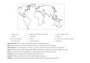 English worksheet: Plant Habitats of the World + Flashcard  Activity