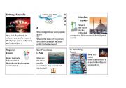 English Worksheet: Olympic vocabulary board game card set 2