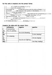 English worksheet: Tenses(pre-intermed), Origin of the word Cocktail(text)