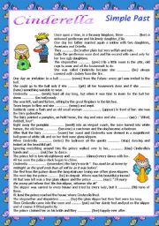 English Worksheet: Cinderella