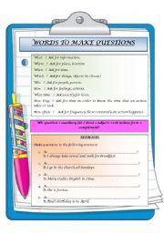  question words+exercises