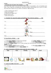 English worksheet: BACPACK 3 UNITS 5-6