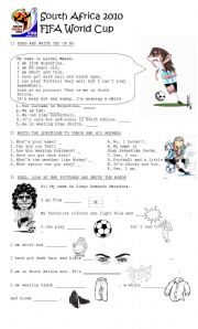 FIFA World Cup - Reading and Vocabulary