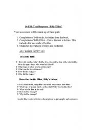 English Worksheet: Billy Elliot worksheet