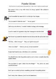 Popular Idioms