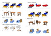 English Worksheet: prepositions of place