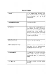 English Worksheet: SLANG: 