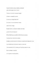 English Worksheet: Lets review verbal tenses.