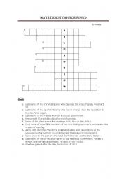 1810 Argentinas May Revolution Crossword