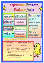 Confusable verbs