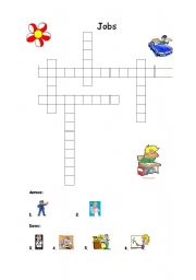 English Worksheet: Jobs