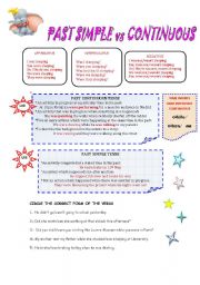 PAST SIMPLE vs PAST CONTINUOUS