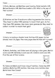 math word problems