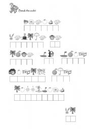 English Worksheet: break the code