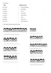 English worksheet: Fun Time Exercises 2