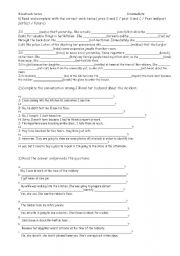English Worksheet: mixed verb tenses