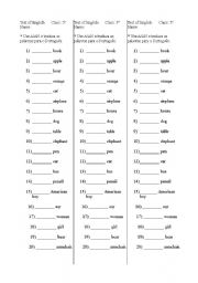 English Worksheet: Article...a/an