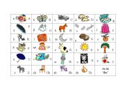 English Worksheet: Alphabet