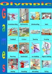 English Worksheet: Olympic Sports