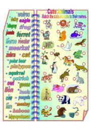 Cute animals 2 **fully editable