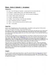 English Worksheet: House Capital Punishment worksheet
