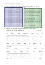 English Worksheet: IDIOMS WITH PARTS OF THE BODY