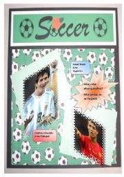 English Worksheet: Playing positions in soccer