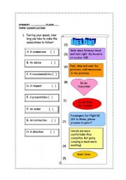 English worksheet: Association