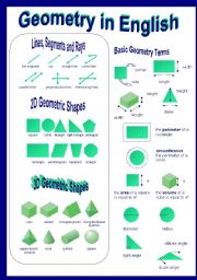 geometry in english part IV