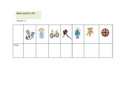 English worksheet: Toys Information Gap