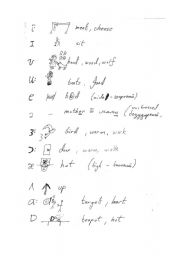 English Worksheet: Phonetic vowels