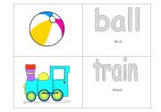 English Worksheet: Flascard set: 20 toys + phonetics