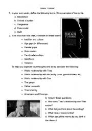 English Worksheet: Gran Torino