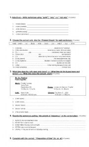 English Worksheet: Test