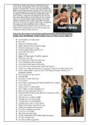 English Worksheet: Movie 