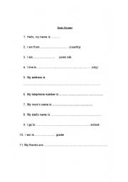 English worksheet: Bacis Phrases for Newcomers